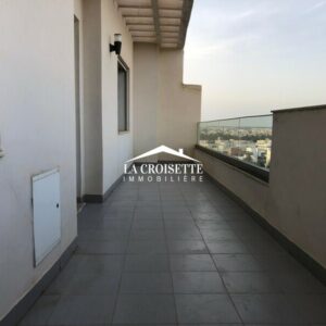 Appartement S2 avec terrasse à Ain Zaghouan Nord