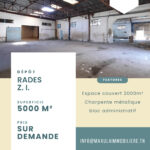 Photo-1 : DÉPÔT SITUÉ EN ZONE INDUSTRIELLE DE RADES