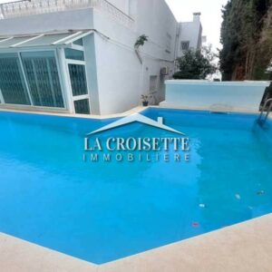 Villa S+7 avec piscine à Gammarth ZVL0356