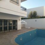 Photo-1 : Villa S+5 avec piscine aux Jardins de Carthage ZVL1626